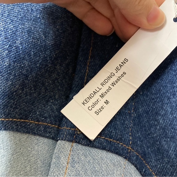 NWT EB Denim Kendall Riding Straight Jeans in Mixed Washes - Picture 12 of 13